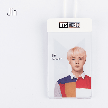 BTS WORLD Manager Card Set