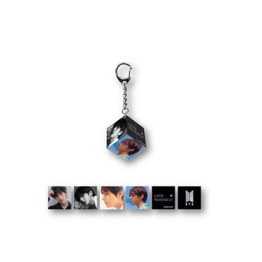 BTS Mini Cube Keyring (LOVE YOURSELF 轉 ‘Tear’)