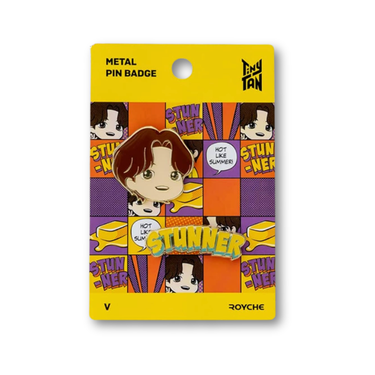 BTS TinyTAN BUTTER Metal Pin Badge