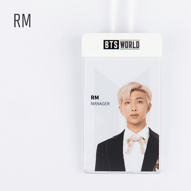 BTS WORLD Manager Card Set