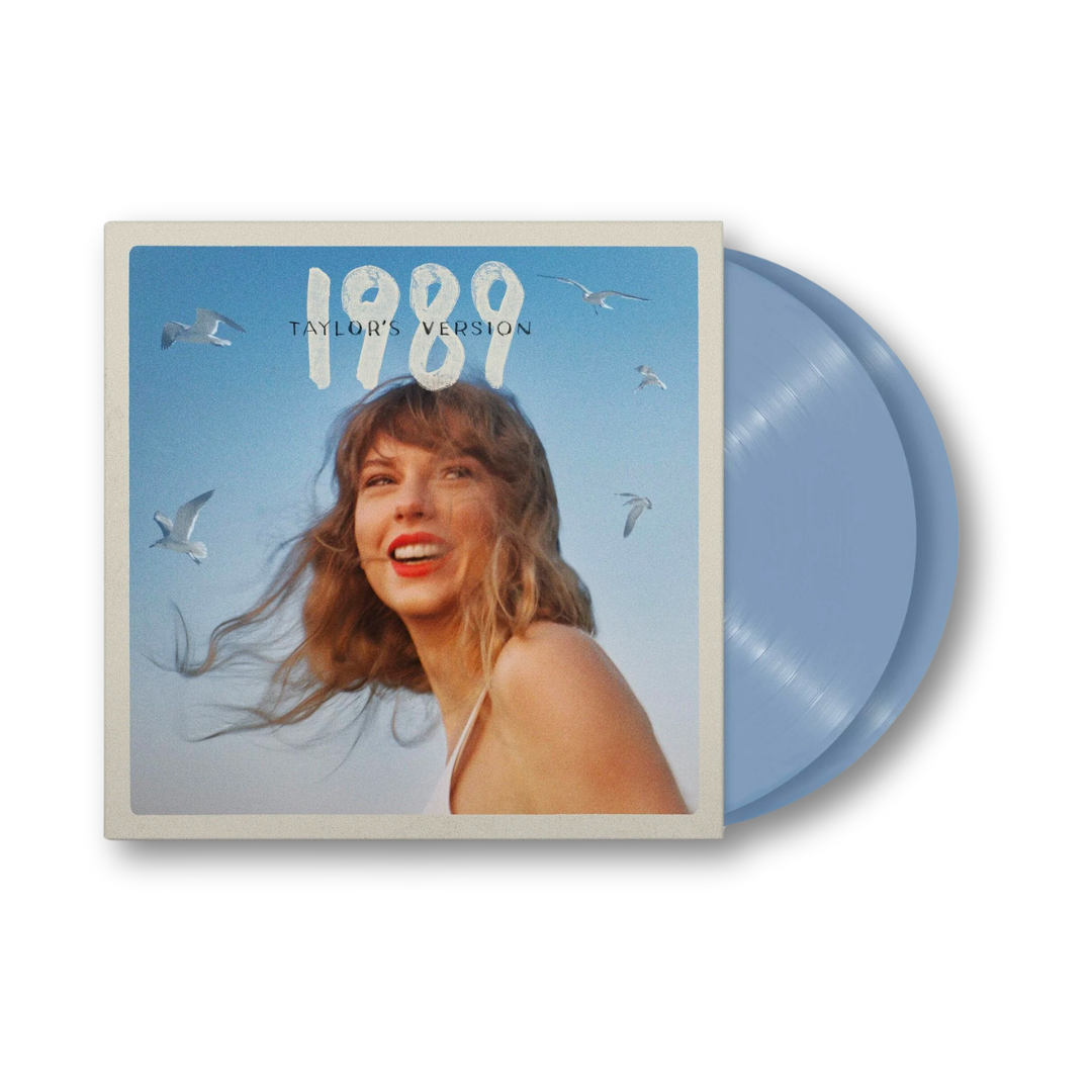 1989 (Taylor's Version Target Exclusive) Vinyl Crystal Skies Blue Edition