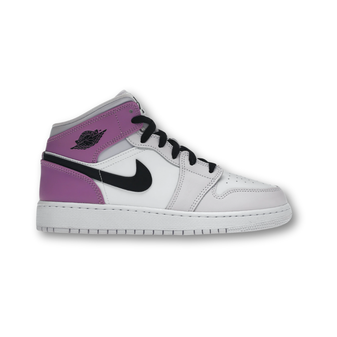 Jordan 1 Mid Barely Grape (GS)