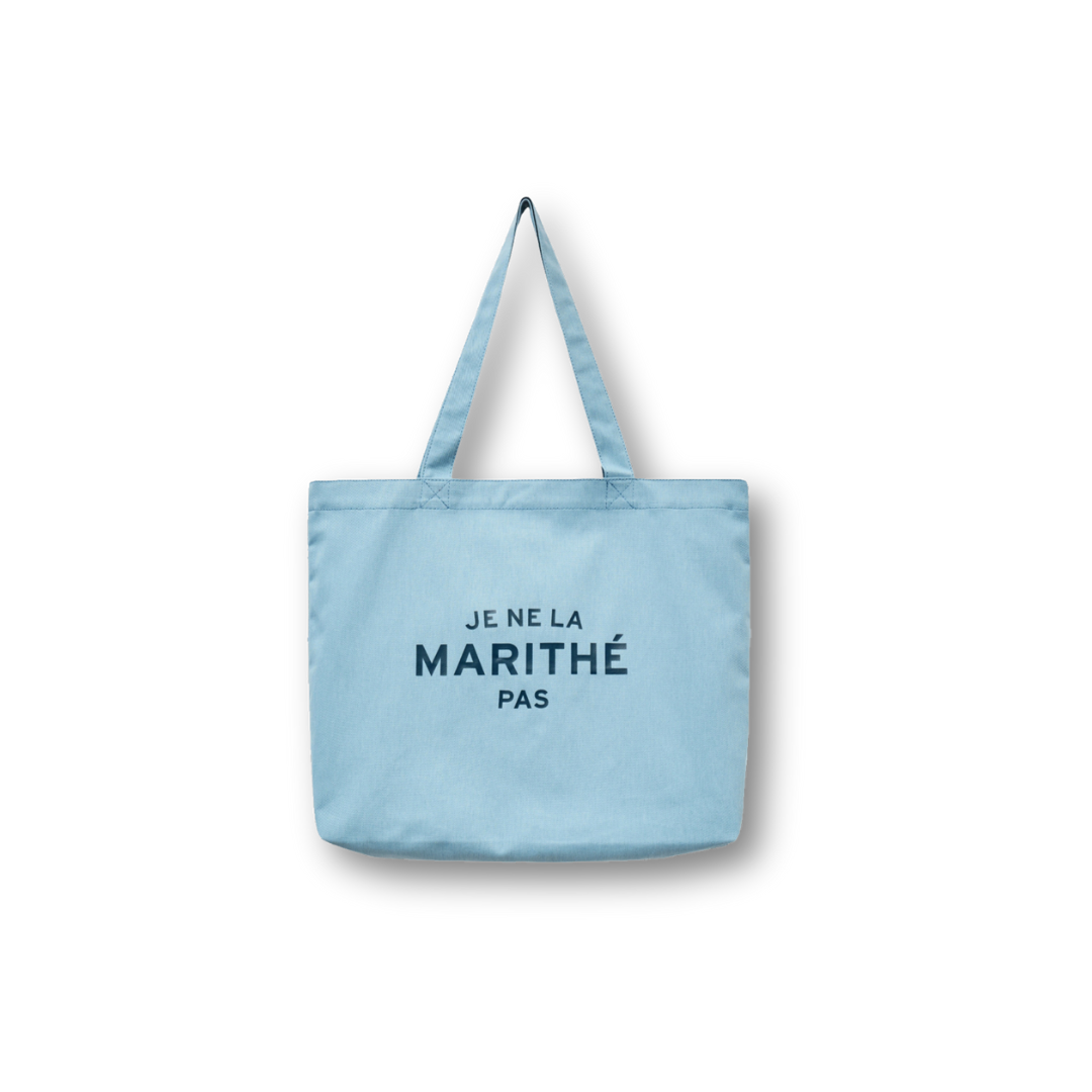 Marithé François Girbaud JE NE LA Eco Bag Light Blue