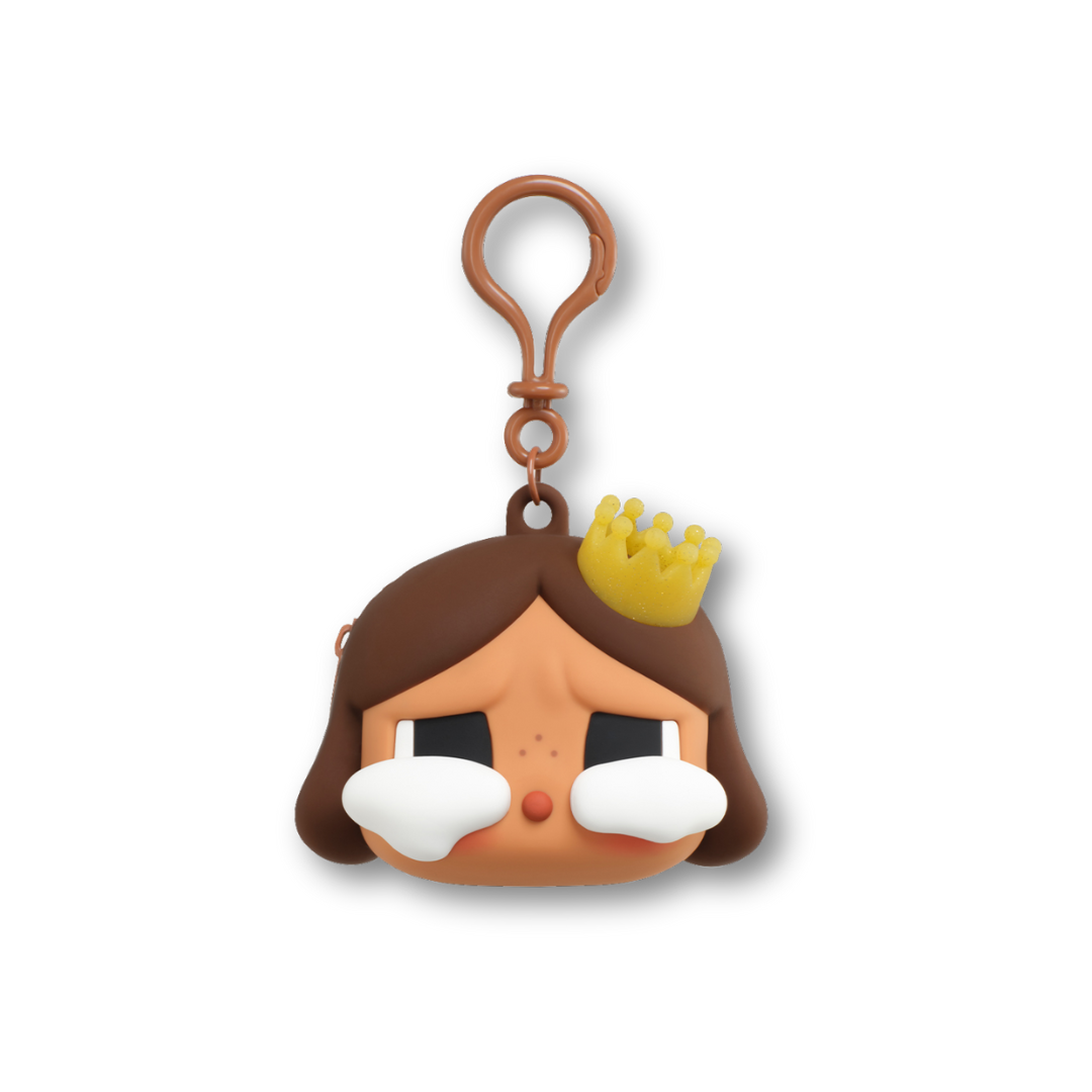 POP MART CRYBABY SHINY SHINY Series-Earphone Case Brown
