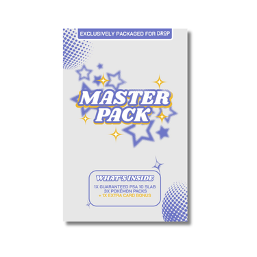 DROP Master Pack – Pokémon TCG PSA Slab Surprise Bundle