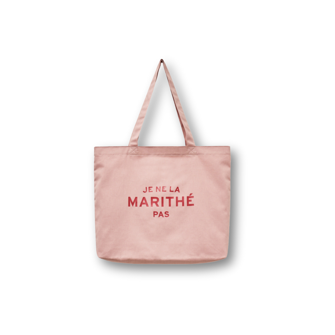 Marithé François Girbaud JE NE LA Eco Bag Baby Pink