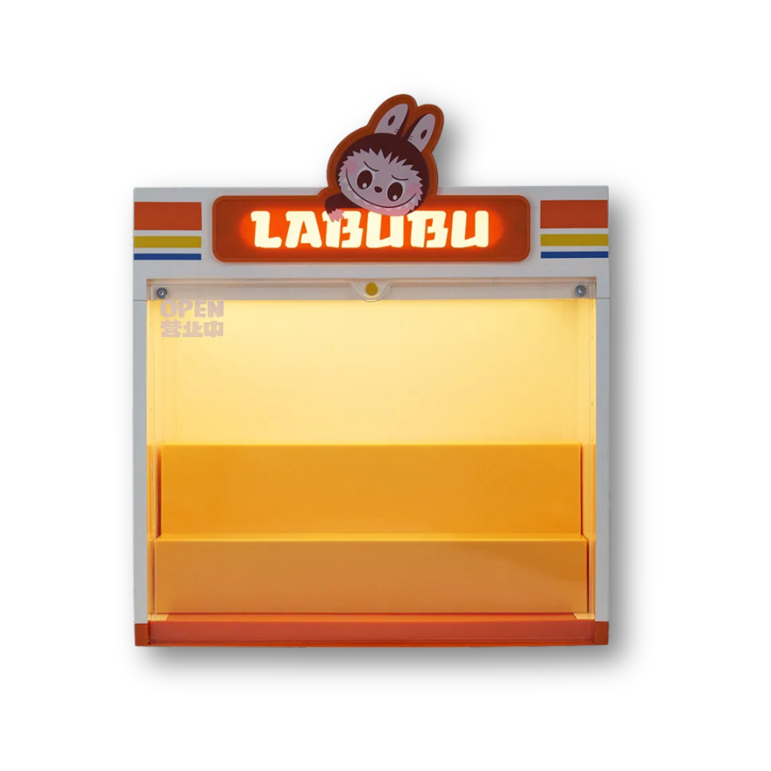 Pop Mart Labubu The Monsters Wacky Mart Series Display Container
