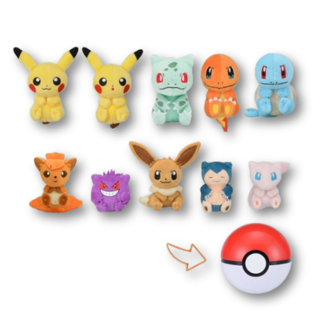 Pokémon Mini Plush Pokéball (Individual)
