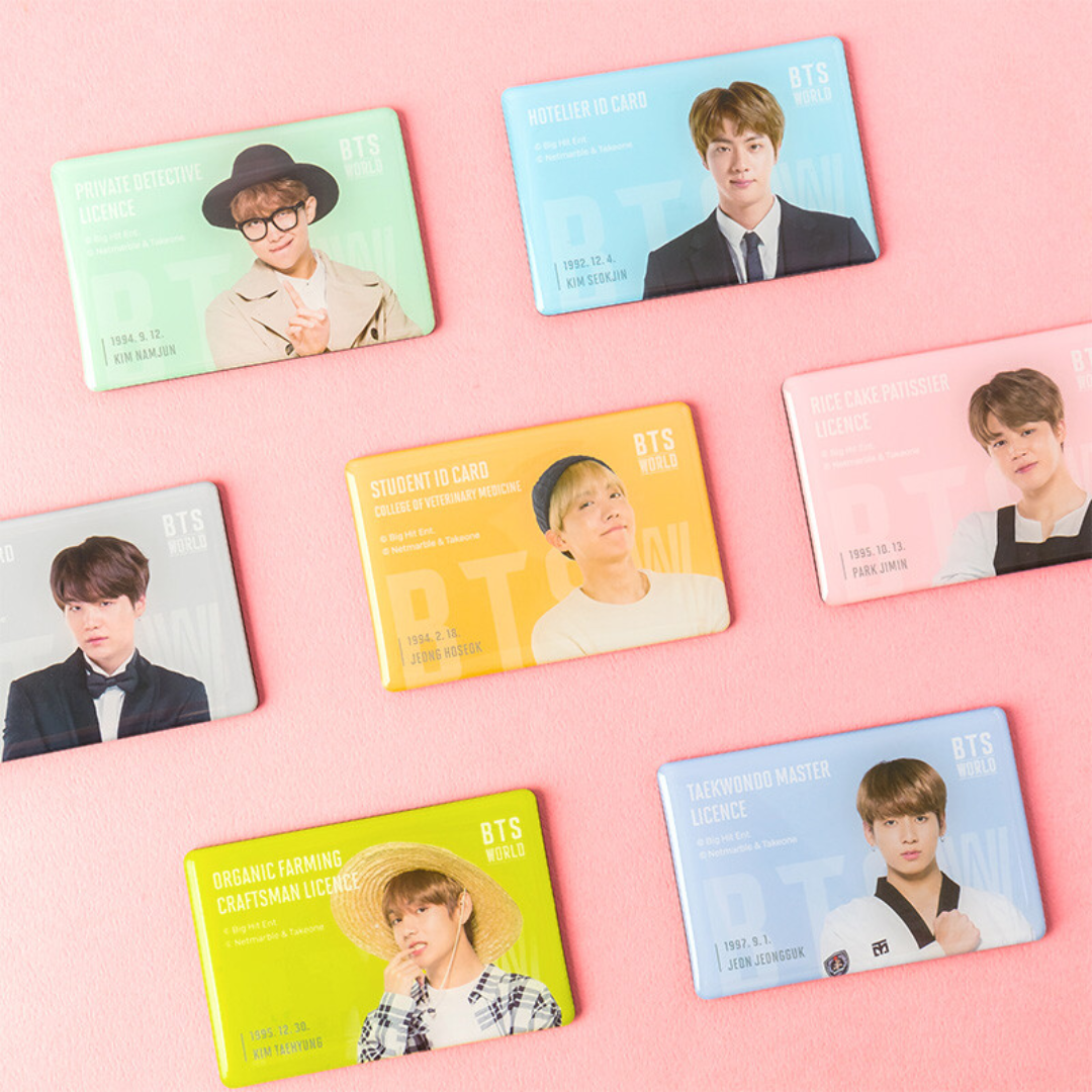 BTS WORLD ID MAGNET