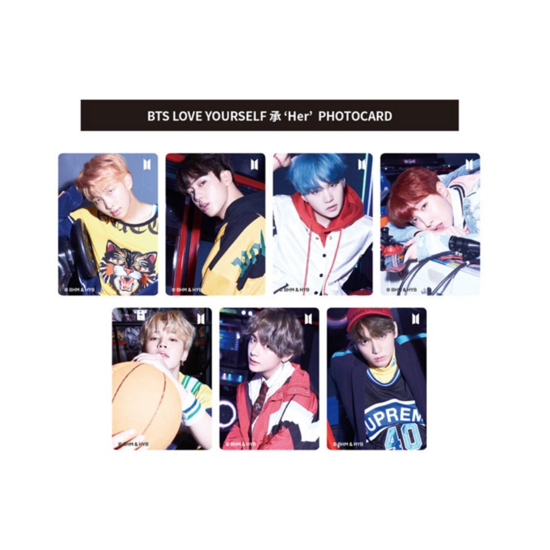 BTS LENTICULAR POSTCARD VER.2 (LOVE YOURSELF 承 'Her')