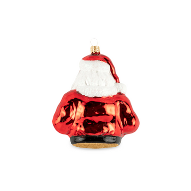 Supreme Santa Ornament Red