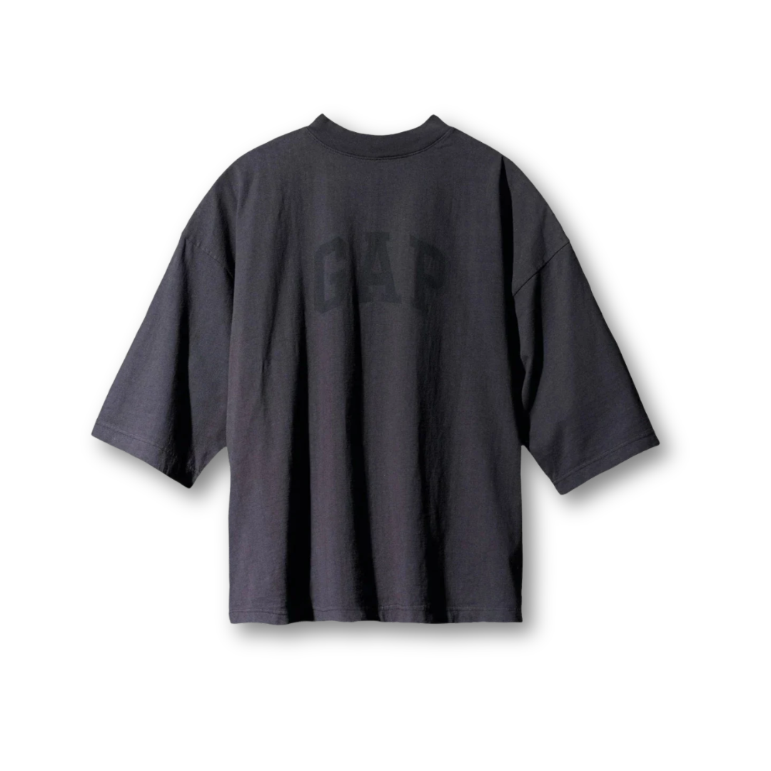 Yeezy Gap Engineered by Balenciaga Dove 3/4 Sleeve Tee Black