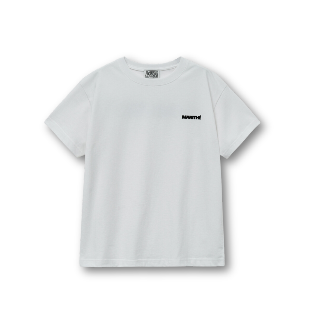 Marithé François Girbaud Union Logo Tee White