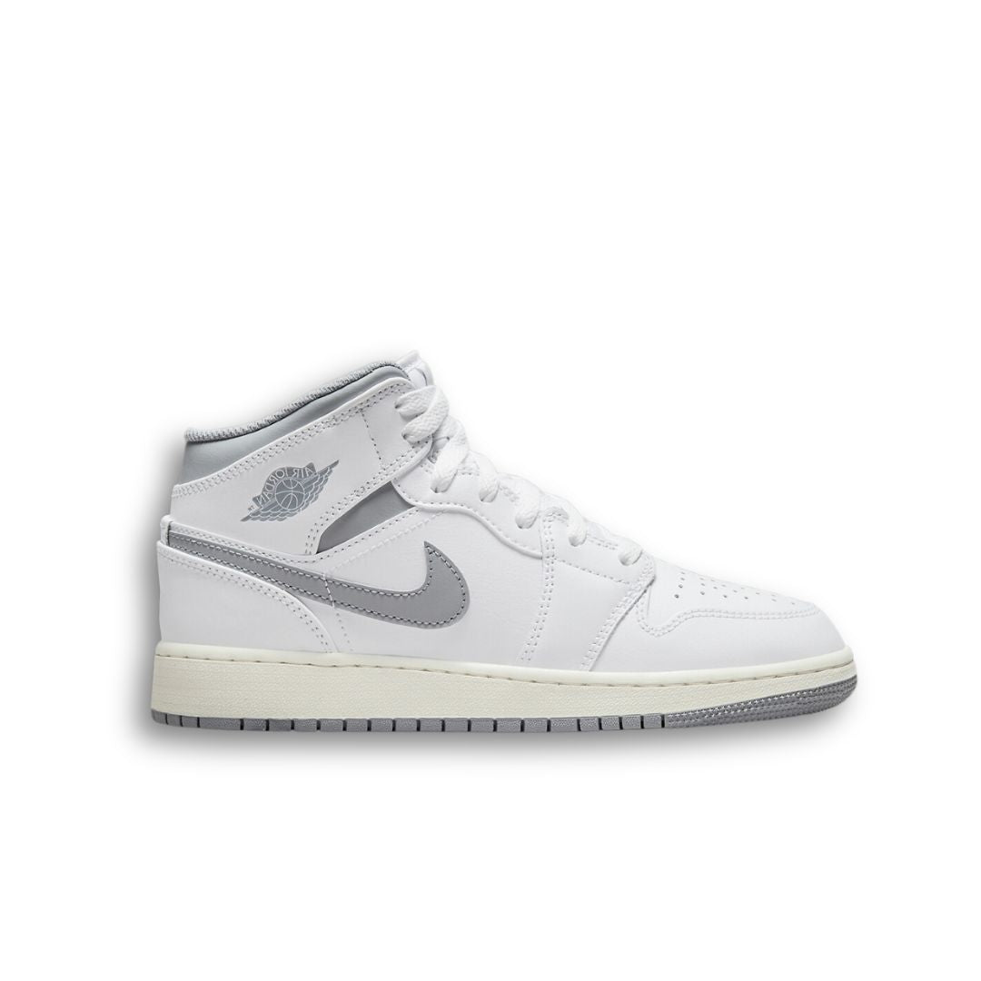 Jordan 1 Mid Neutral Grey (GS)