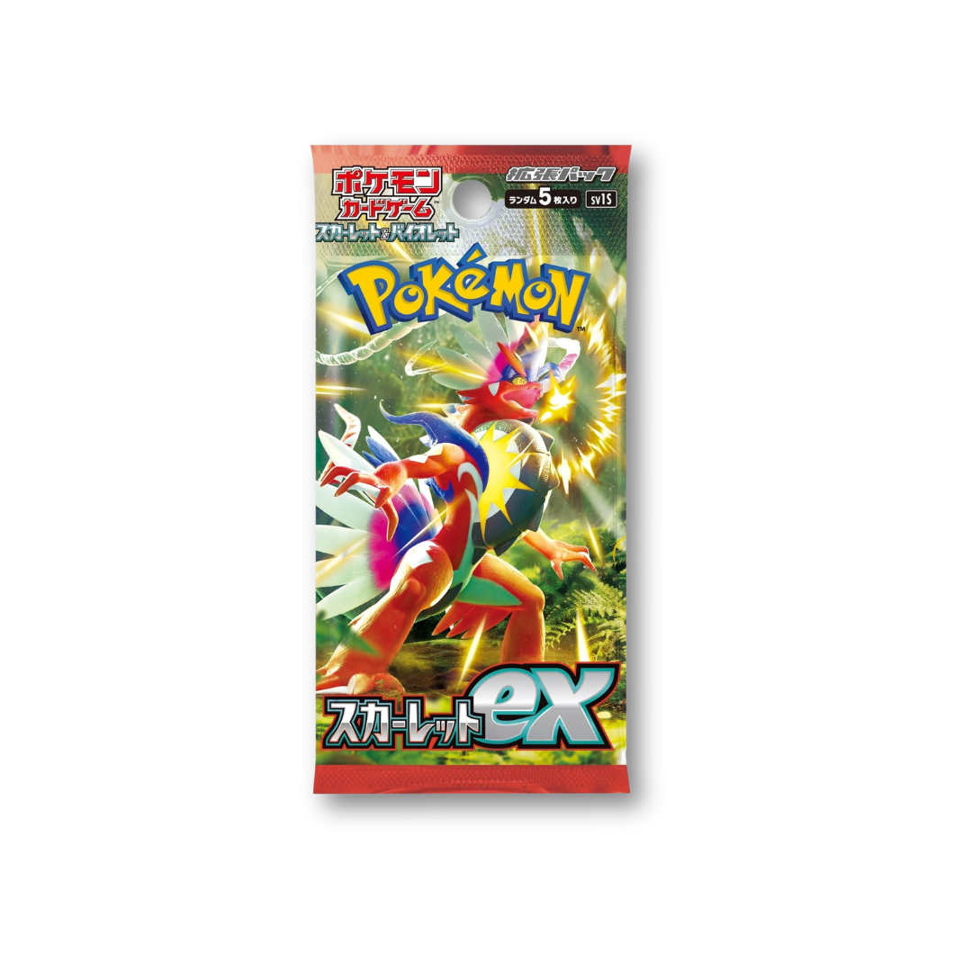 Pokémon Card Game Scarlet & Violet Expansion Pack "Scarlet ex" SV1S Pack