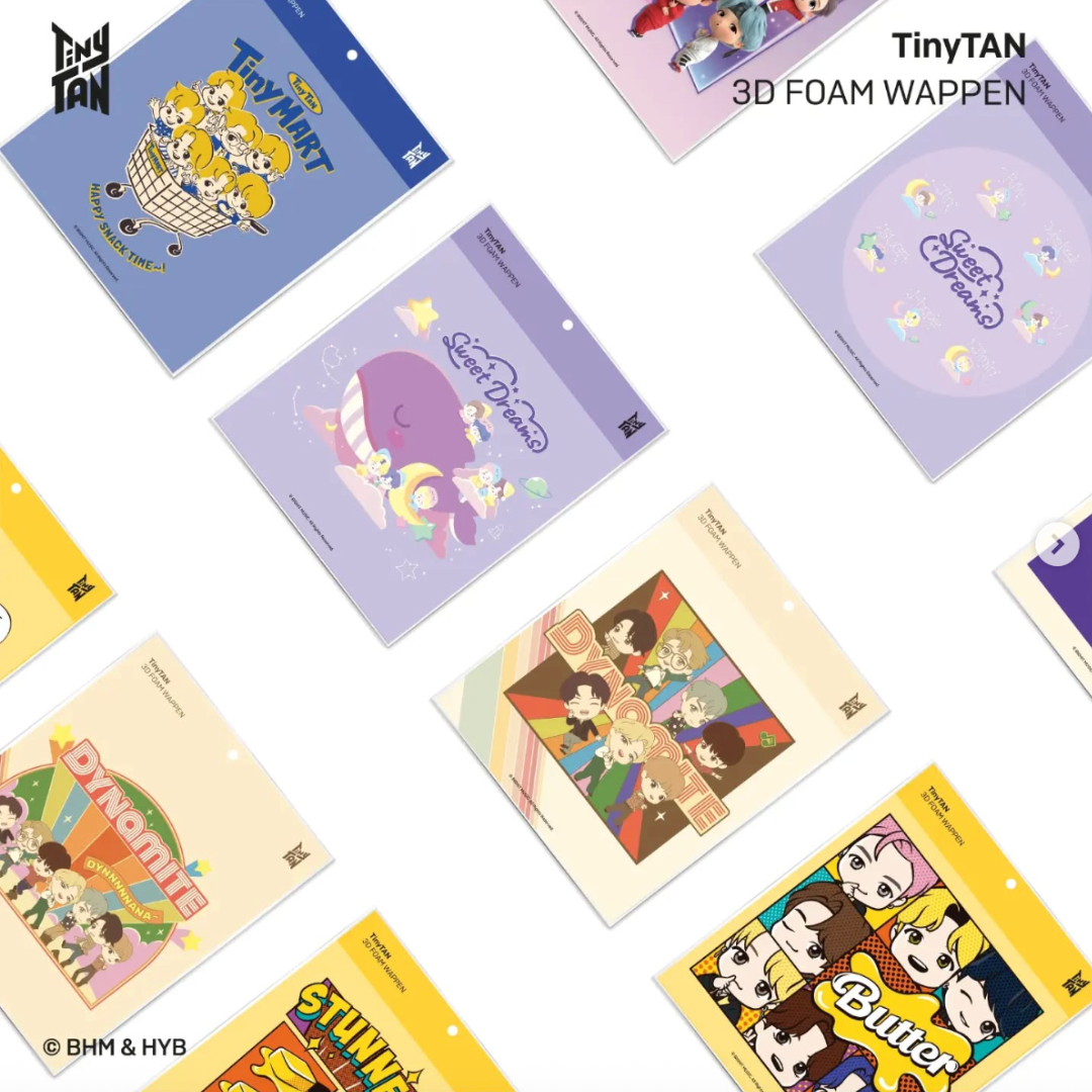 TinyTAN 3D Wappen Sweet Dream