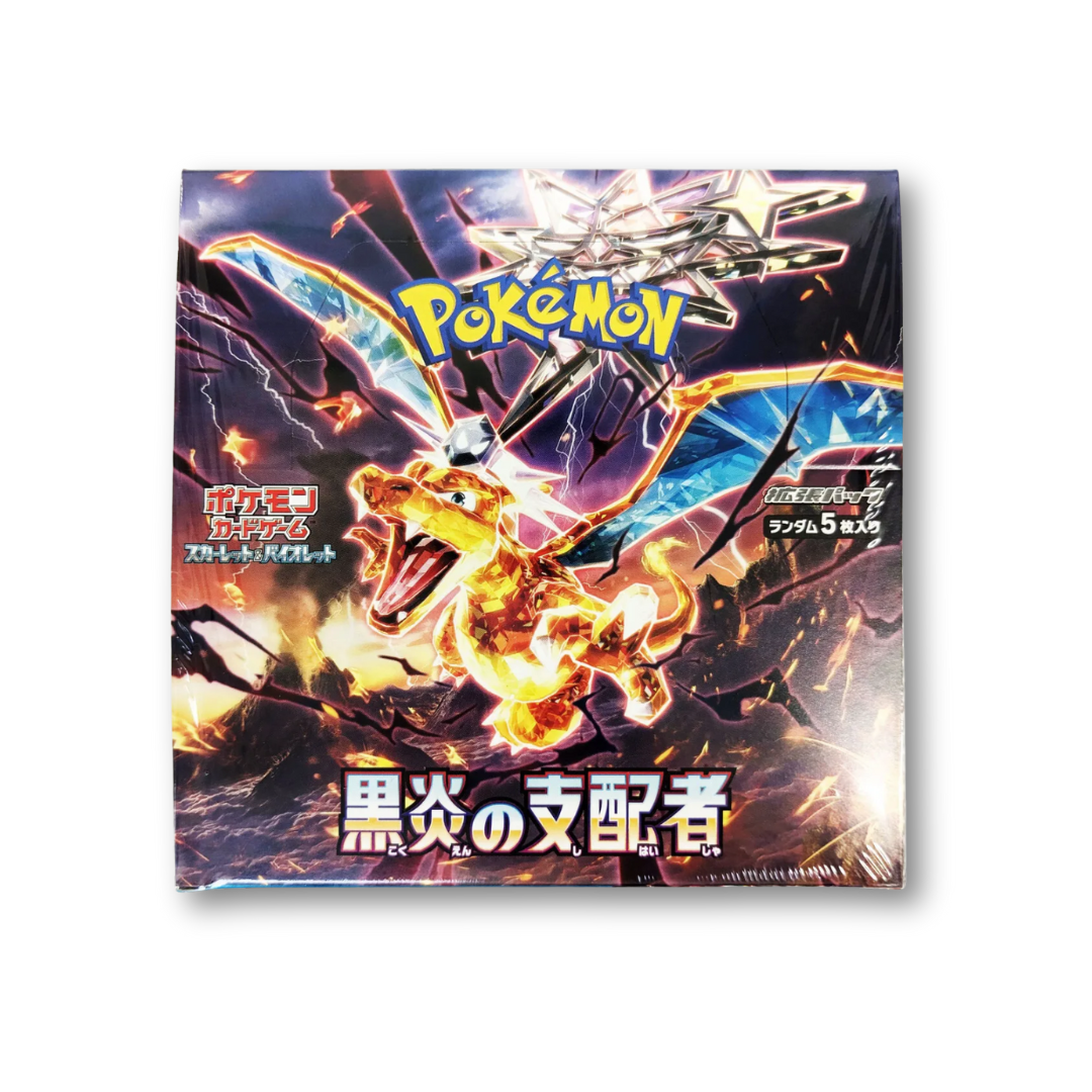 Pokémon TCG Scarlet & Violet Expansion Pack Ruler of the Black Flame Booster Box (Japanese)
