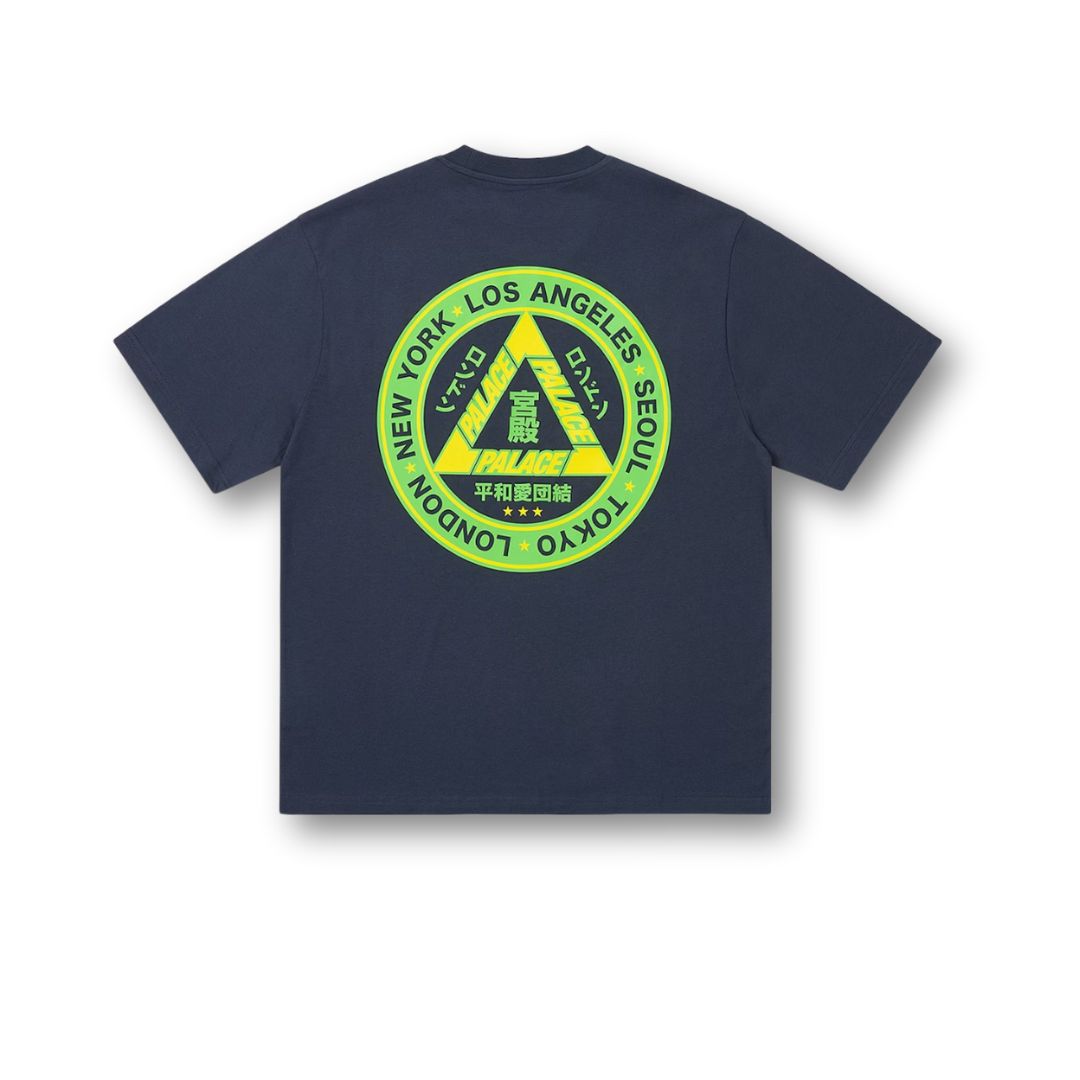 Palace HI YA T-Shirt Navy