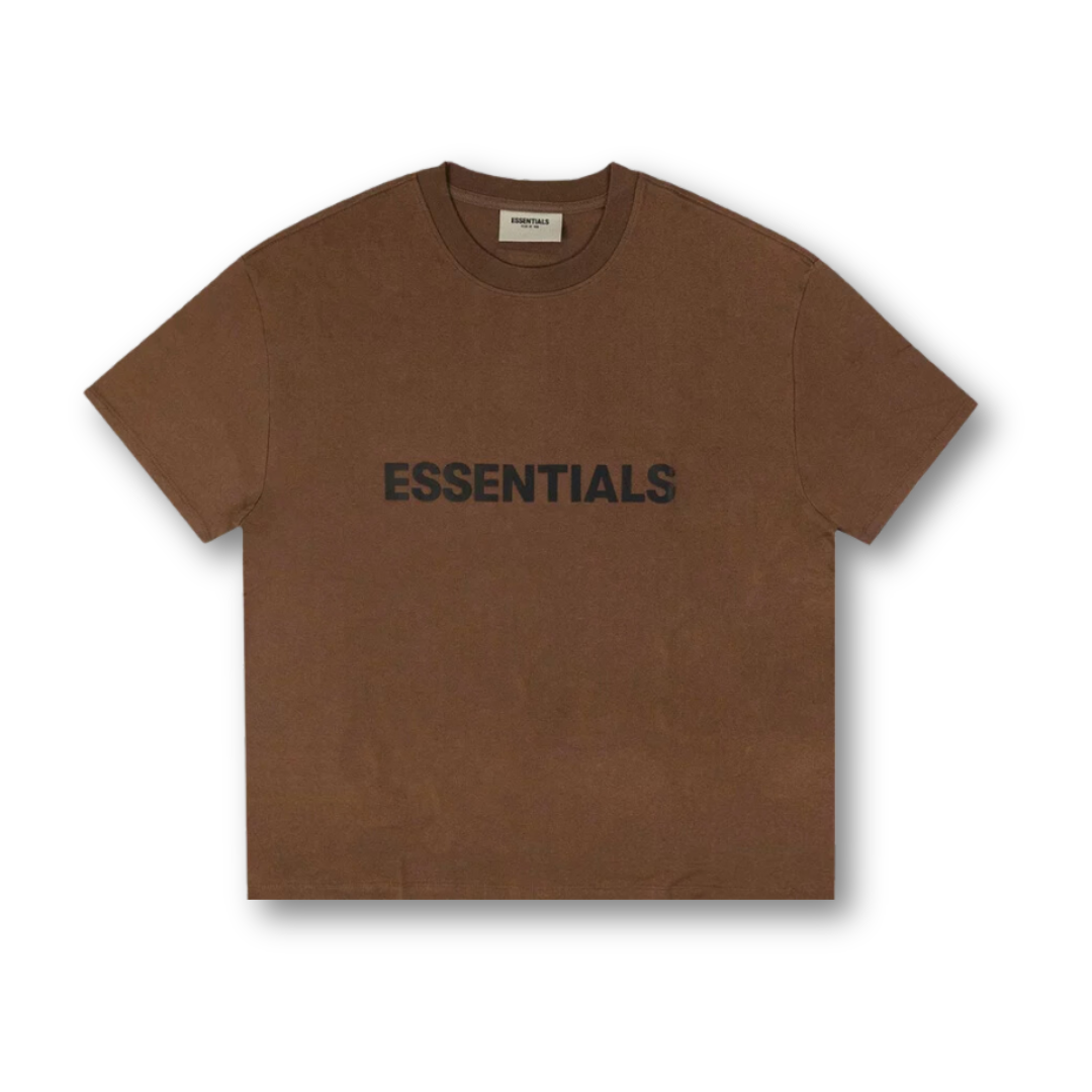 Fear of God Essentials x SSENSE Boxy T-Shirt Applique Logo Rain Drum
