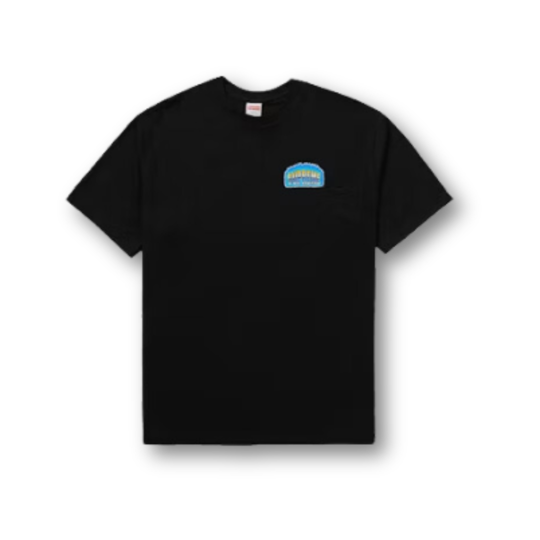 Supreme Chrome Tee Black