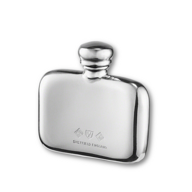 Supreme Pewter Mini Flask Silver