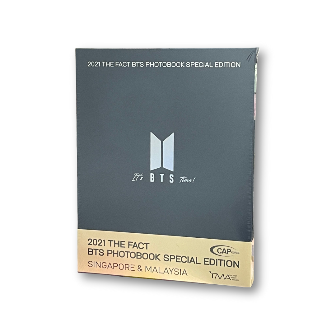 2021 THE FACT BTS PhotoBook Special Addition Singapore & Malaysia