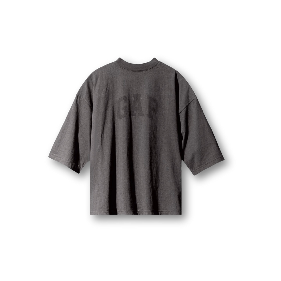 Yeezy Gap Engineered by Balenciaga Dove 3/4 Sleeve Tee Dark Grey