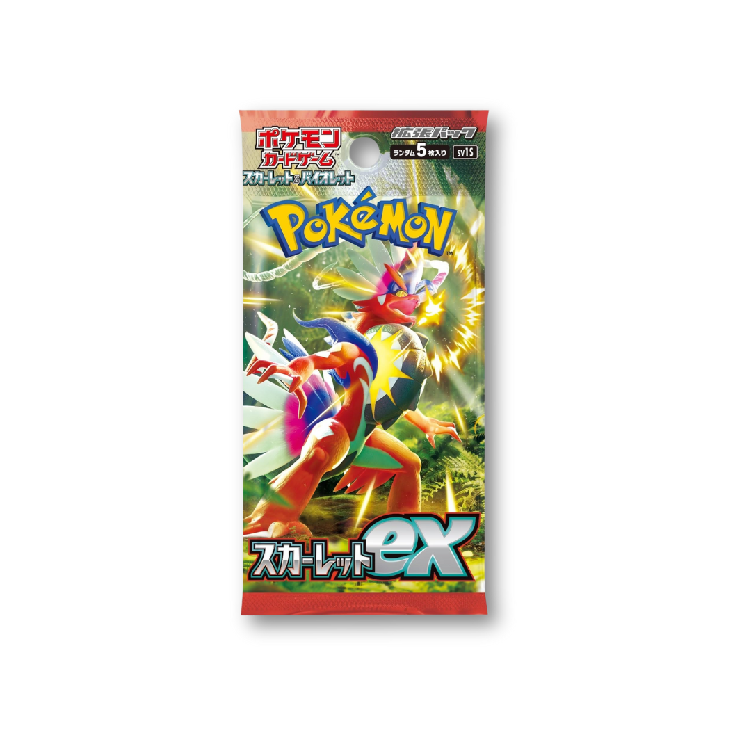 Pokémon Card Game Scarlet & Violet Japanese Booster Pack (Single Pack)