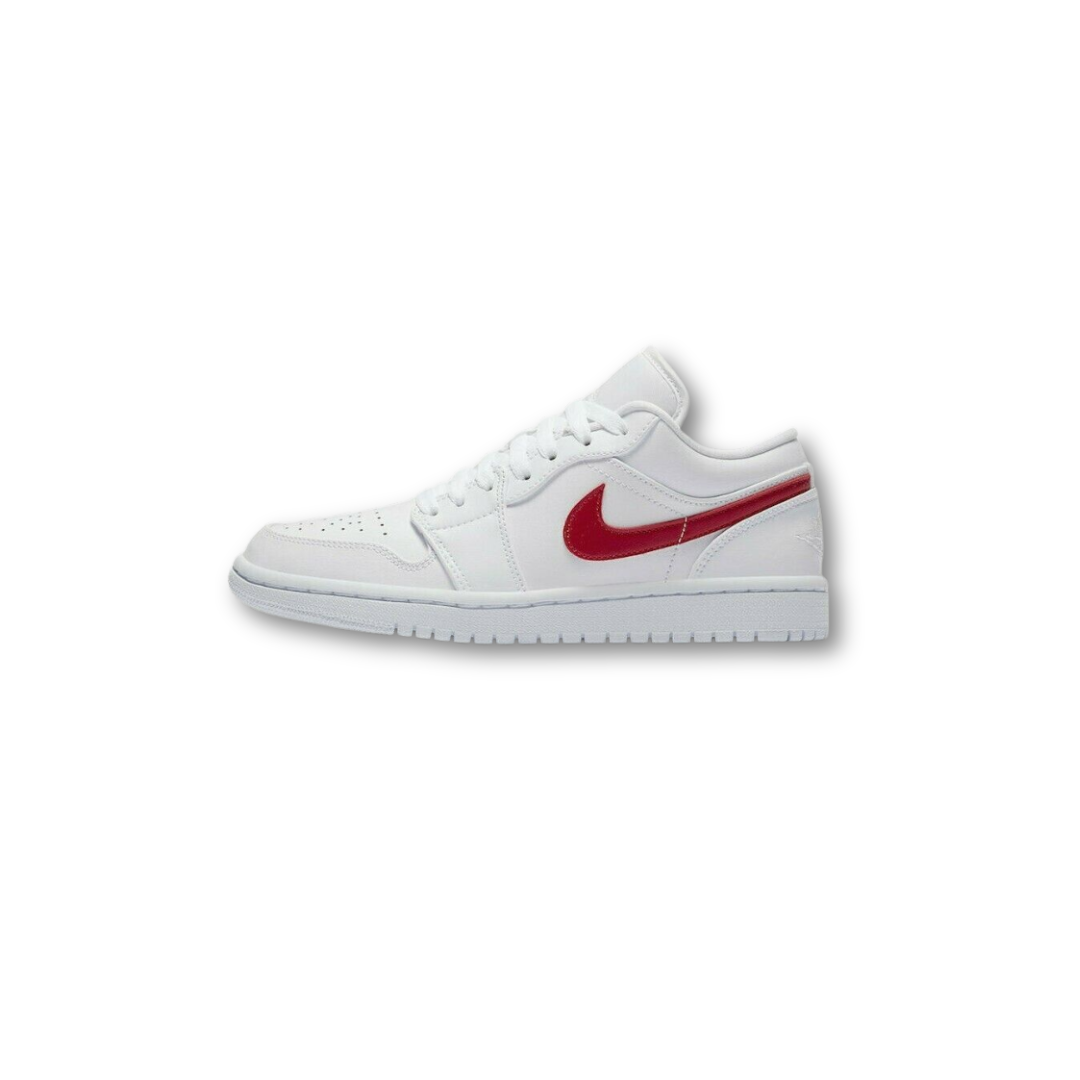 Nike Air Jordan 1 Low White University Red (W)