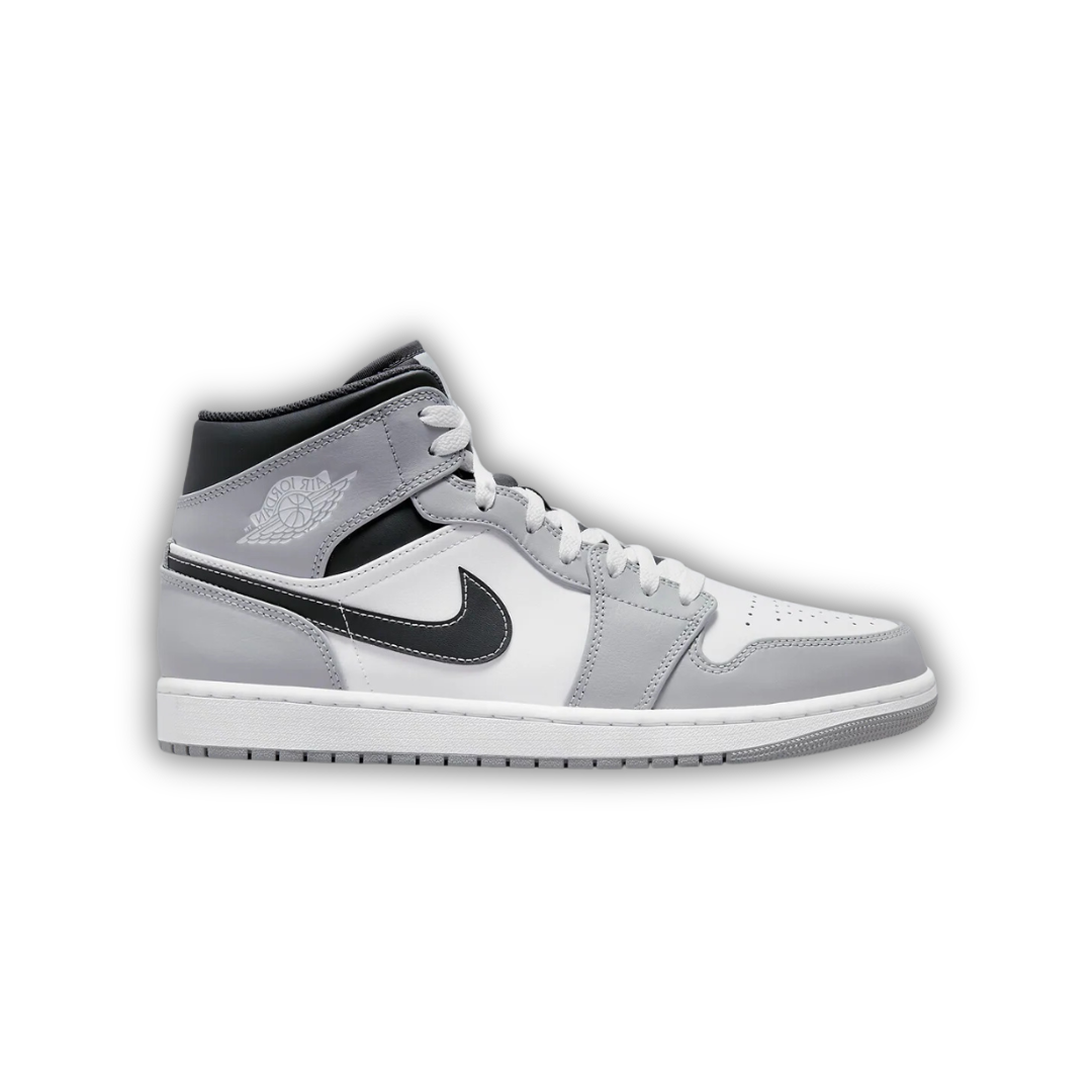 Air Jordan 1 Mid Light Smoke Grey Anthracite