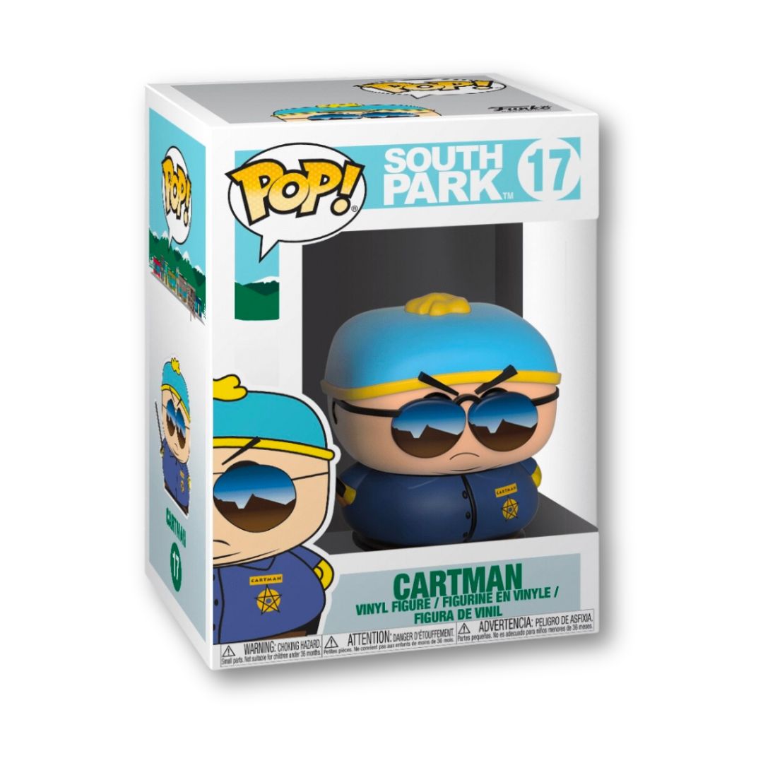 Funko Pop! South Park Cartman Motorcycle Cop Figure #17