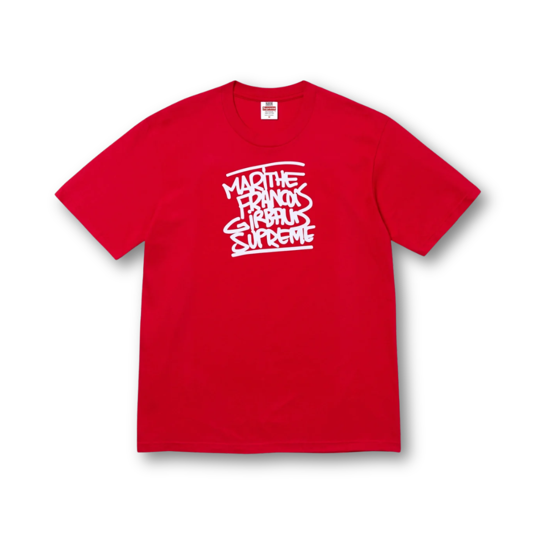 Supreme Marithé + François Girbaud Tee Red (SS25)