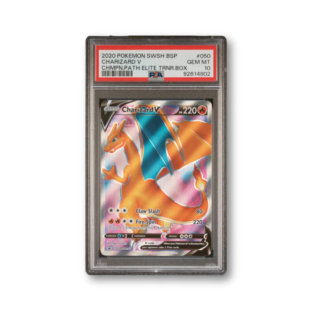 Pokémon 2020 SWSH Black Star Promo #050 Charizard V Champion’s Path Elite Trainer Box