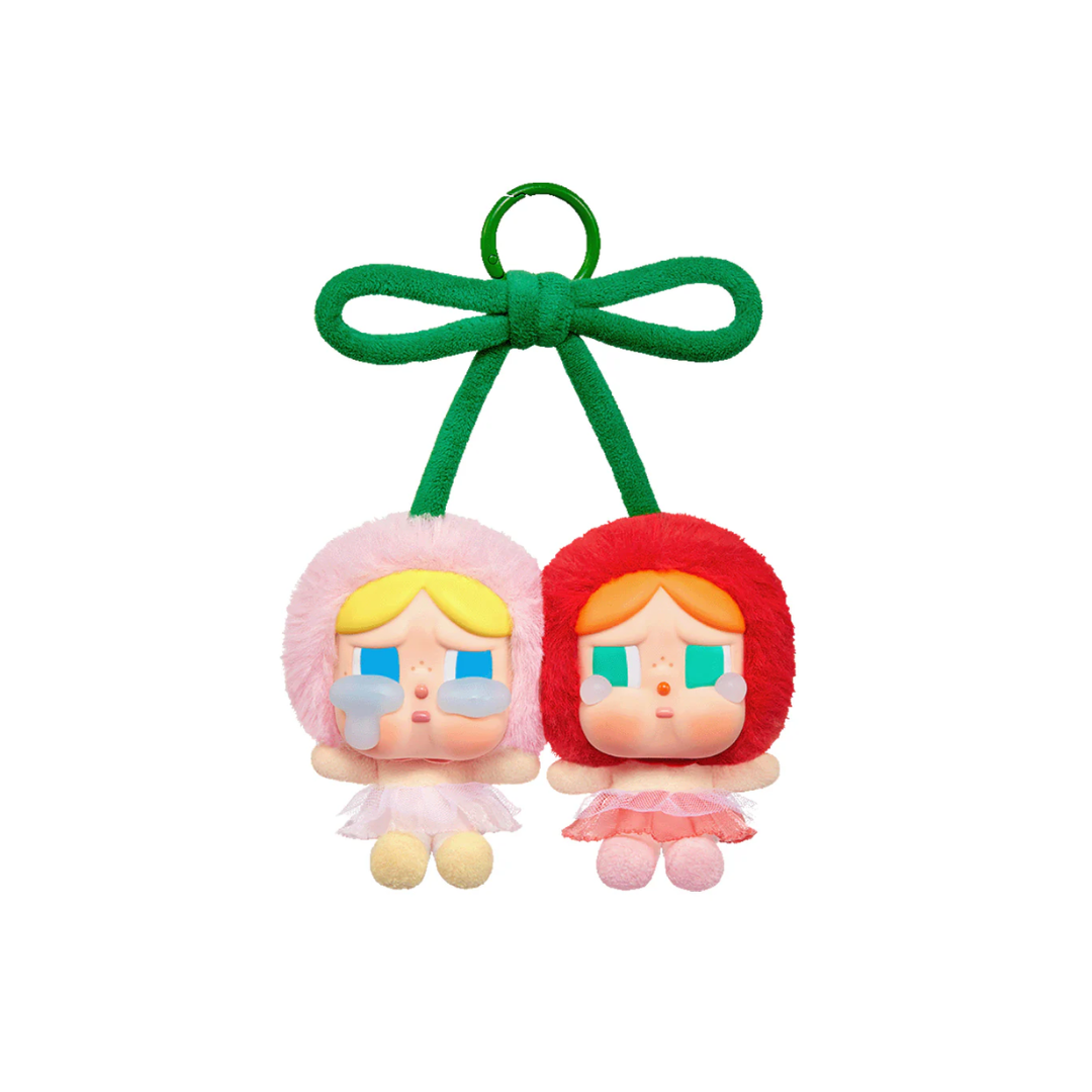 POP MART CRYBABY Crying For Love Series Vinyl Plush Pendant (Love You Cherry Much)