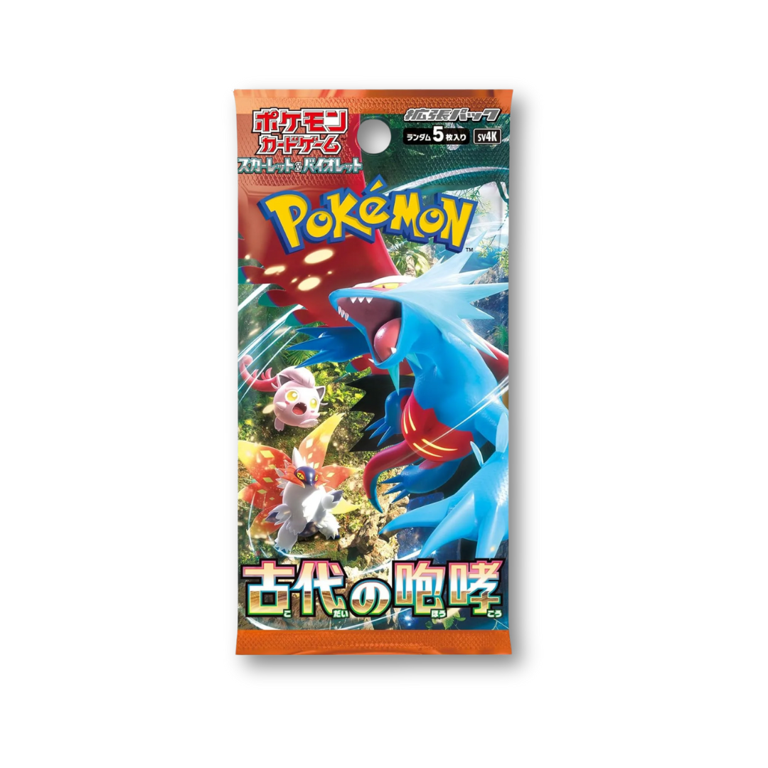 Pokémon Card Game Scarlet & Violet Expansion Pack "Ancient Roar" SV4K Pack
