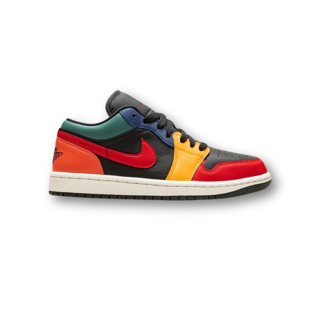 Air Jordan 1 Low SE Black Multi-Color (Women's)