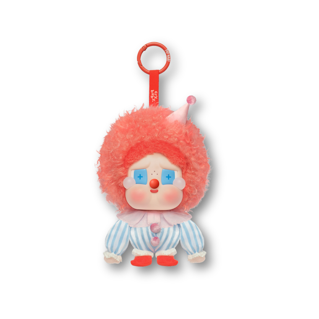 Pop Mart WHY SO SERIOUS Series Crybaby Vinyl Plush Pendant