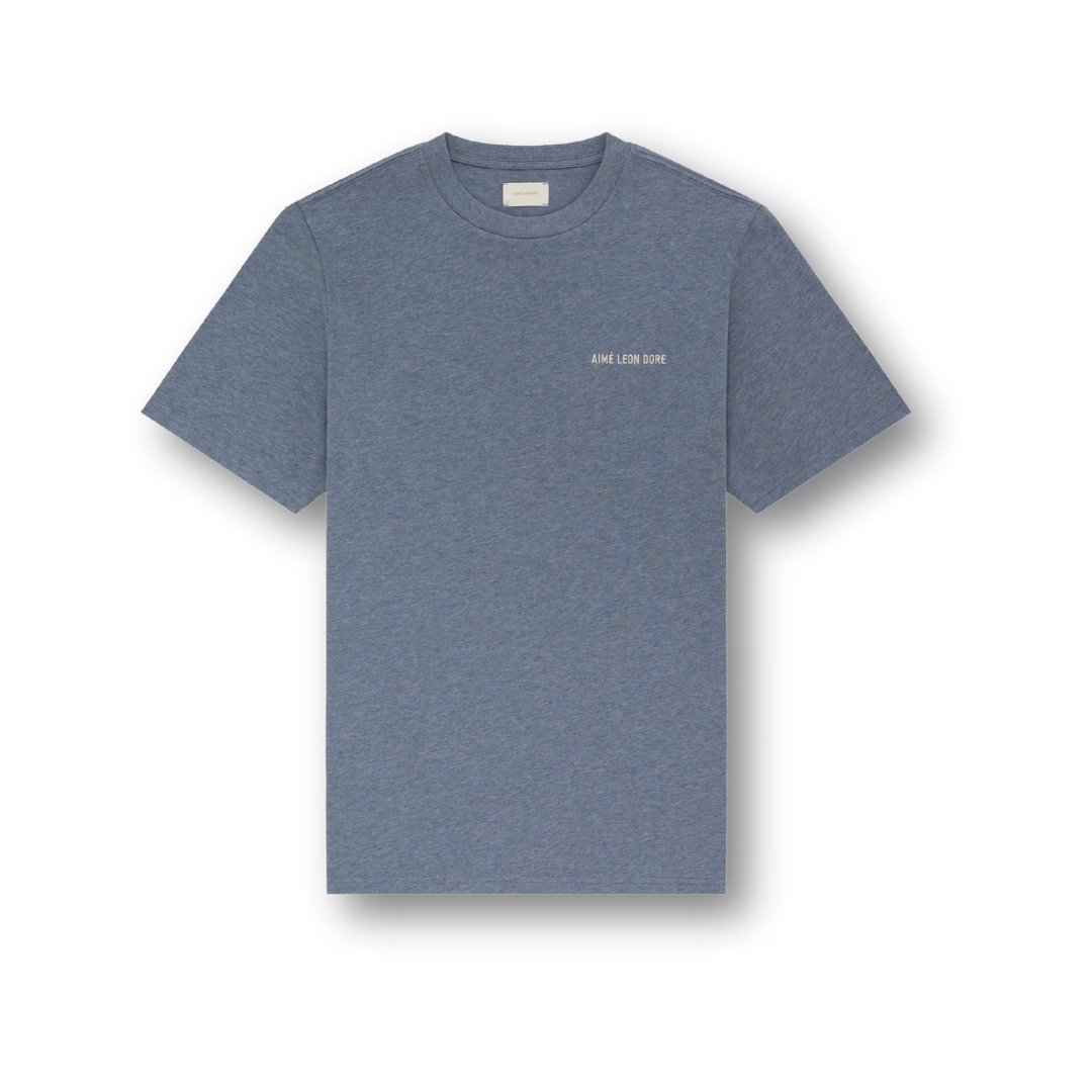 Aimé Leon Dore Melange Tee Blue Melange