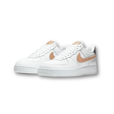 Nike Air Force 1 Low Removable Swoosh Pack White Vachetta Tan