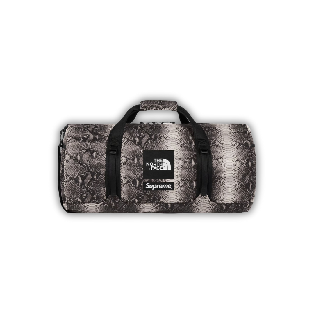 Supreme The North Face Snakeskin Flyweight Duffle Bag Black