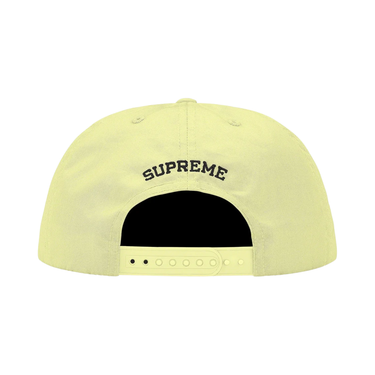 Supreme Kaws Chalk Logo 5-Panel Pale Yellow
