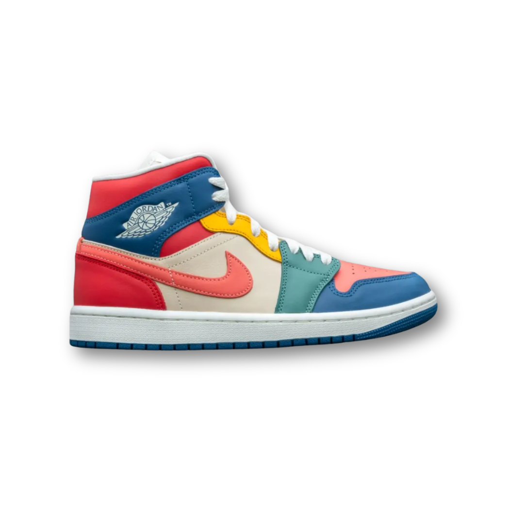 Jordan 1 Mid SE Multi Color (2022) (Women's)