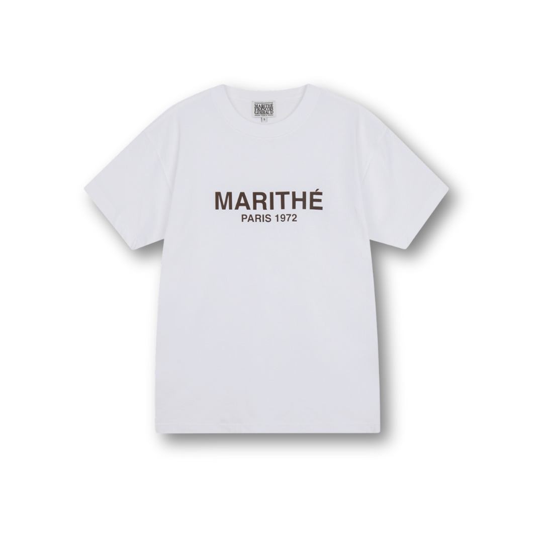 Marithé François Girbaud Regular Logo Tee White