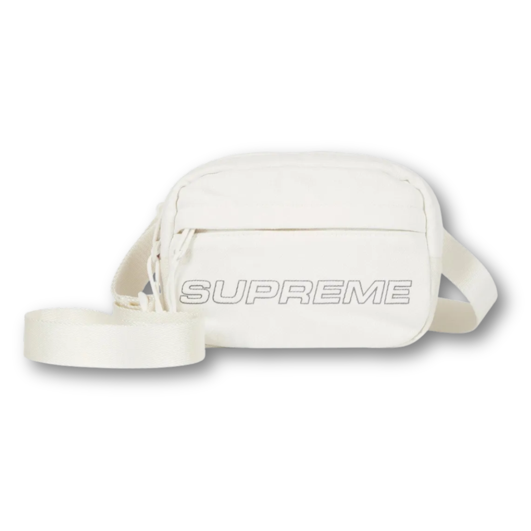 Supreme Denim Mini Shoulder Bag White (FW25)