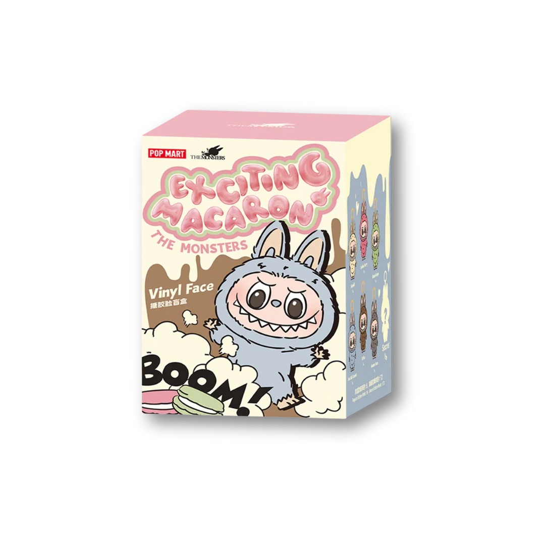 Pop Mart Labubu The Monsters - Exciting Macarons Vinyl Face (Version 1) *Individual