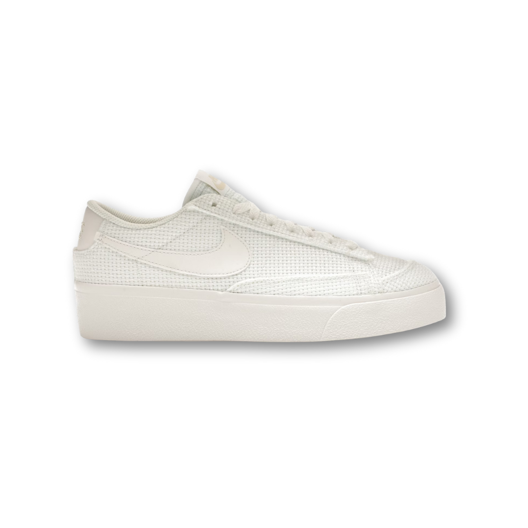 Nike Blazer Low Platform Woven Summit White (Women's)