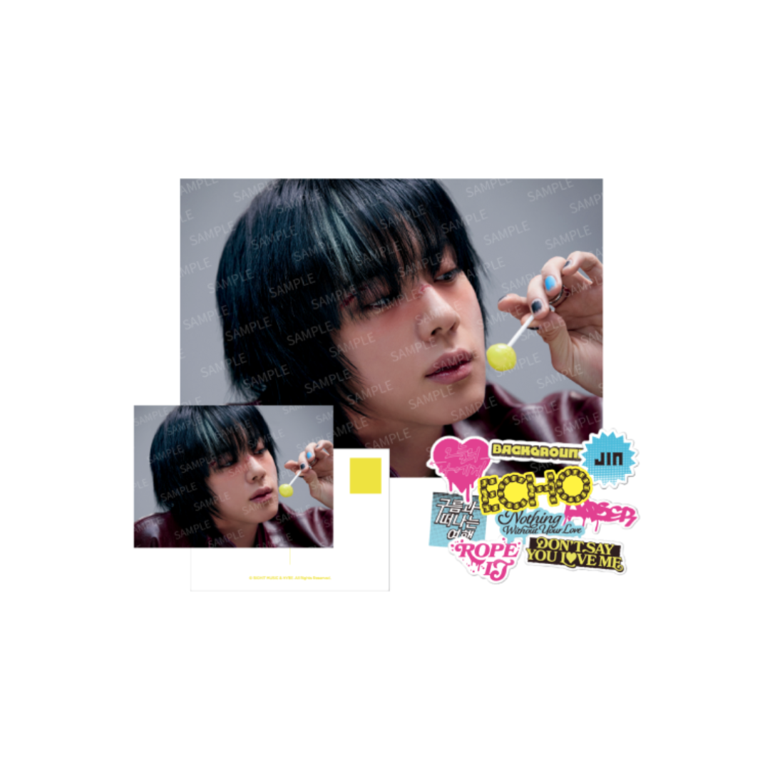 Mini Poster & Sticker Set (JIN)
