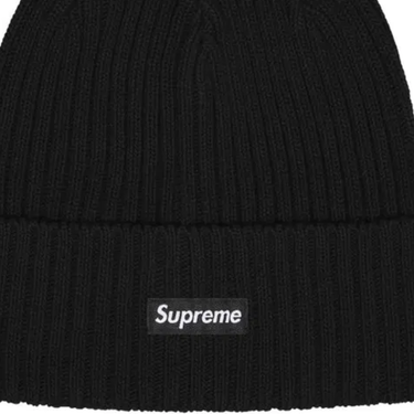 Supreme Overdyed Beanie (SS24) Black