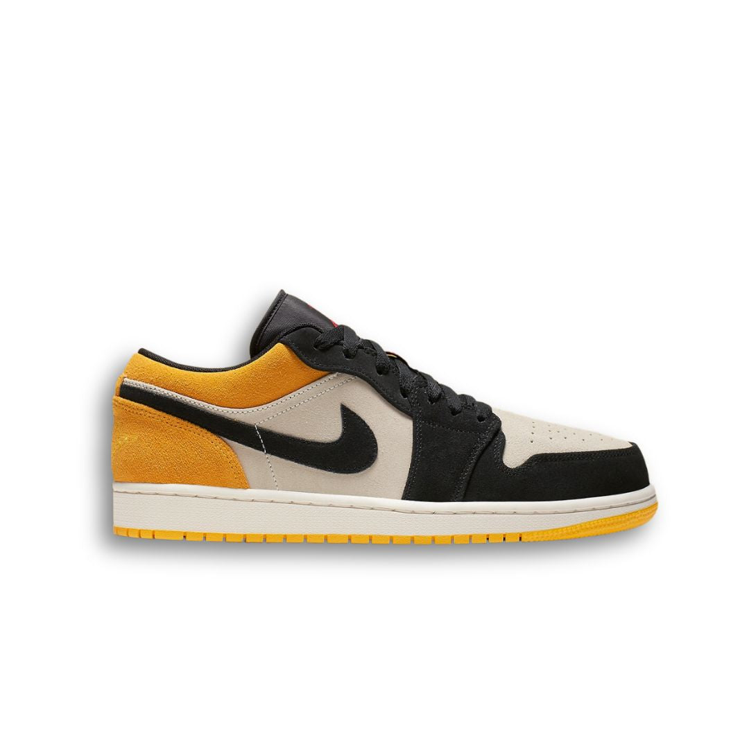 Jordan 1 Low Sail University Gold Black