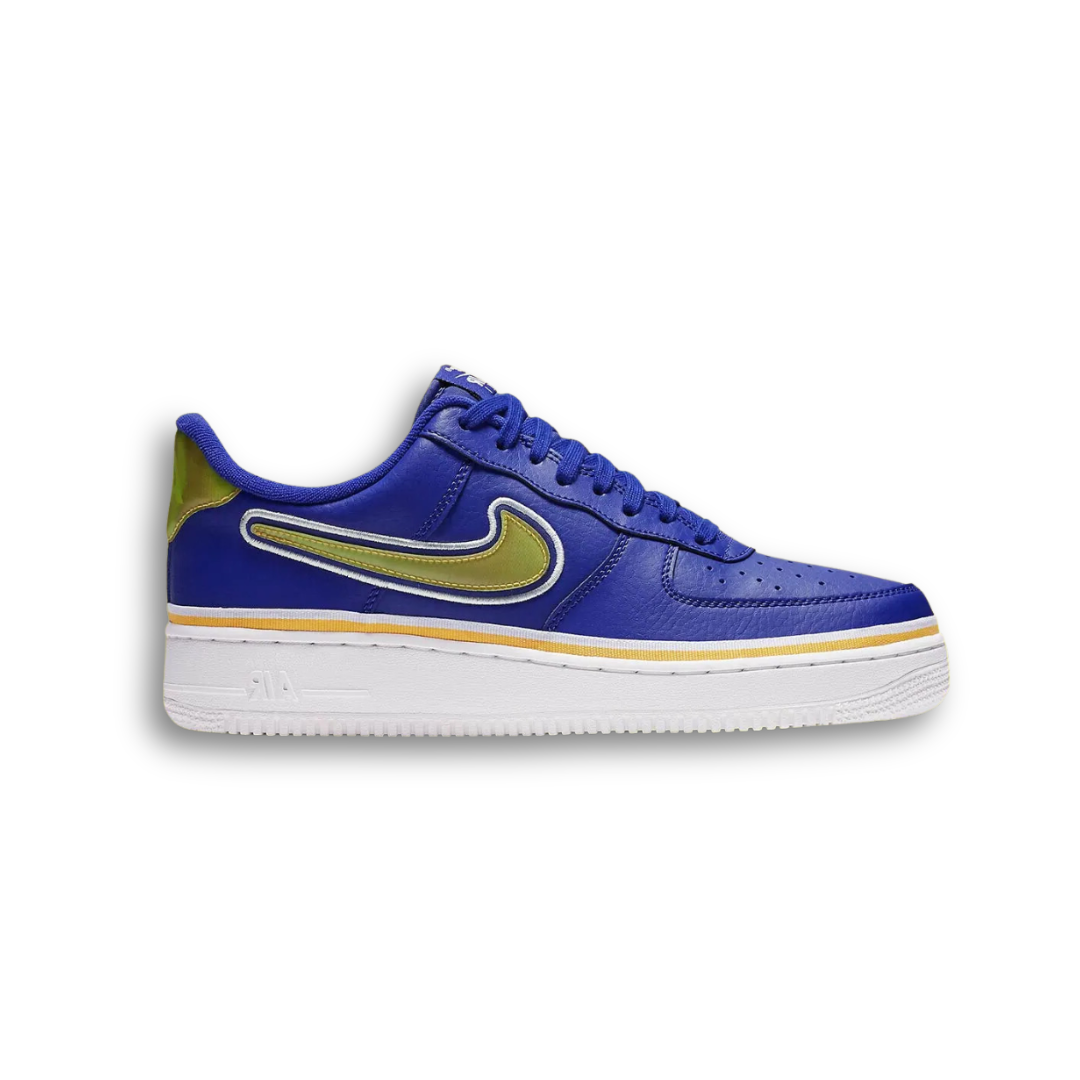 Nike Air Force 1 Low Sport NBA Deep Royal University Gold